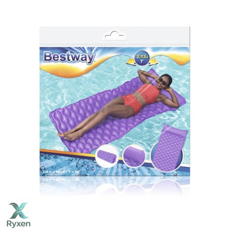 Dmuchany Materac Plażowy Fioletowy 213 x 86 cm Bestway 44020 BESTWAY