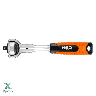 Grzechotka 1/4", 360°, 72 zębów NEO TOOLS