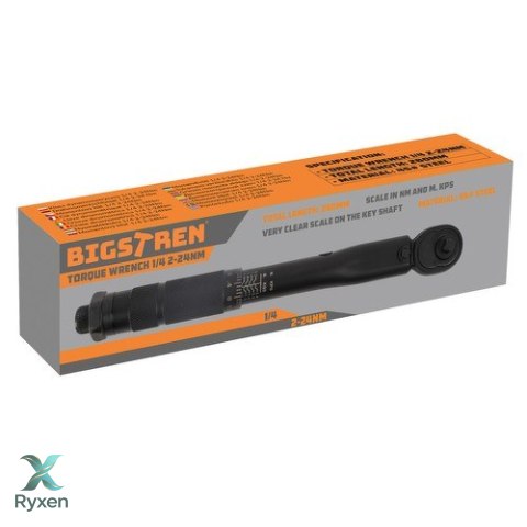 Klucz dynamometryczny 1/4 2-24Nm Bigstren 24591 BIGSTREN