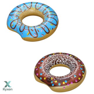 Koło Do Pływania Donut Pączek Niebieski 107 cm Bestway 36118 BESTWAY
