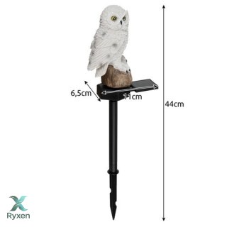 Lampa ogrodowa solarna - sowa Gardlov 23847 GARDLOV
