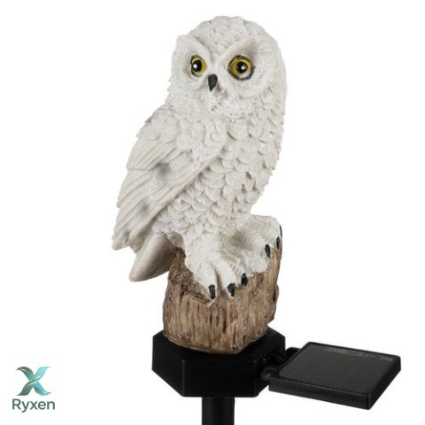 Lampa ogrodowa solarna - sowa Gardlov 23847 GARDLOV