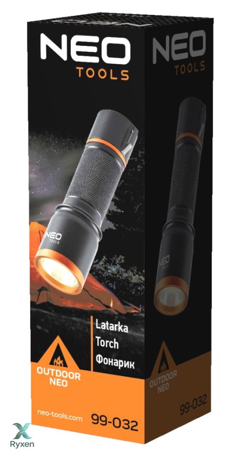 Latarka bateryjna 3 x AA 200 lm COB LED NEO TOOLS