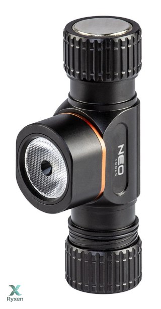Latarka czołowa akumulatorowo/bateryjna USB 2000 lm CREE XHP50.2 LED NEO TOOLS
