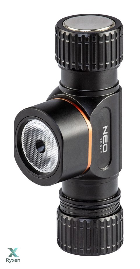 Latarka czołowa akumulatorowo/bateryjna USB 2000 lm CREE XHP50.2 LED NEO TOOLS