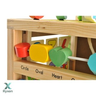 Pchacz drewniany- Kostka edukacyjna 22606 KRUZZEL