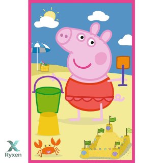 Puzzle - 3x50 - Siła przyjaźni - Świnka Peppa - Trefl 34877 TREFL PUZZLE