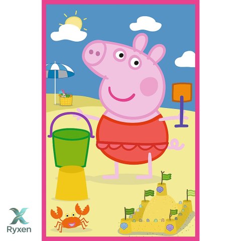 Puzzle - 3x50 - Siła przyjaźni - Świnka Peppa - Trefl 34877 TREFL PUZZLE
