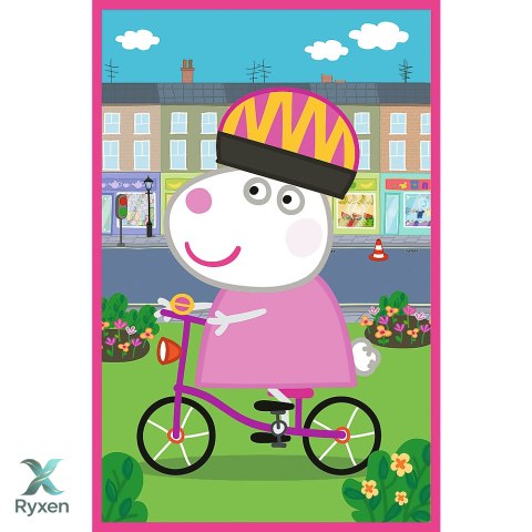 Puzzle - 3x50 - Siła przyjaźni - Świnka Peppa - Trefl 34877 TREFL PUZZLE