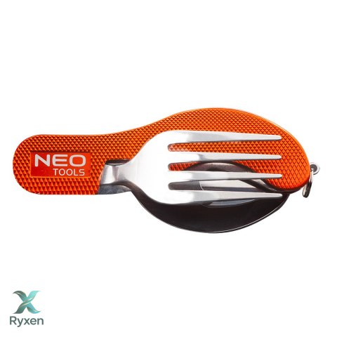 Scyzoryk biwakowy, pomarańczowy NEO TOOLS