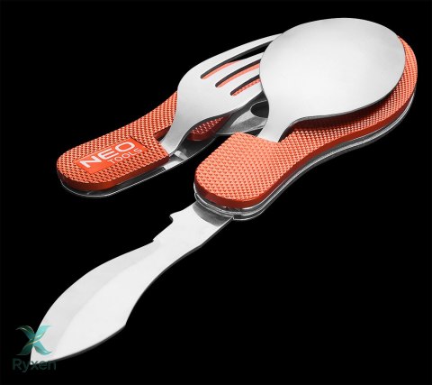Scyzoryk biwakowy, pomarańczowy NEO TOOLS