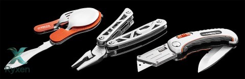 Scyzoryk biwakowy, pomarańczowy NEO TOOLS