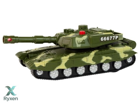 Zestaw Militarny Czołg Napęd Frykcyjny Helikopter LEAN TOYS