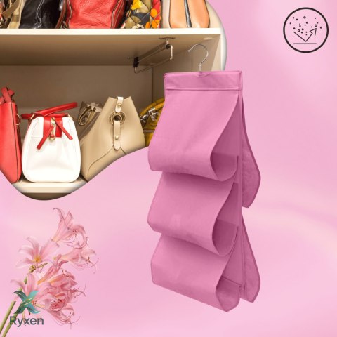 BLOSSOM Wiszący organizer do szafy 5 przegród 72x42 cm Kamai Ordinett