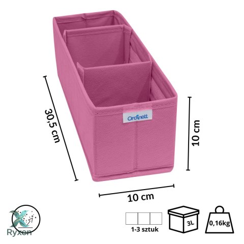 BLOSSOM duży organizer do szufaldy 30,5x10x10cm Kamai Ordinett