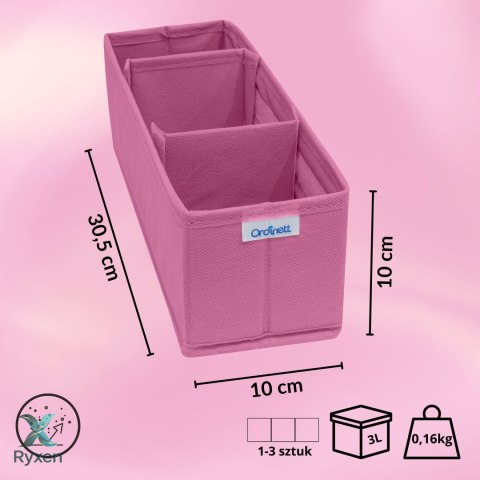 BLOSSOM duży organizer do szufaldy 30,5x10x10cm Kamai Ordinett