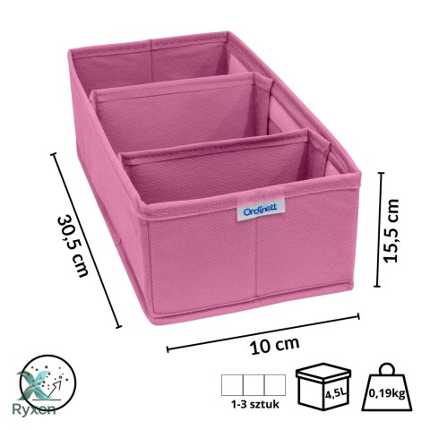 BLOSSOM duży organizer do szufaldy 30,5x15,5x10cm Kamai Ordinett