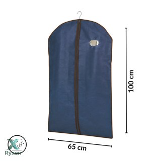 BLUE niebieski organizer na płaszcz 65x100cm Kamai Ordinett