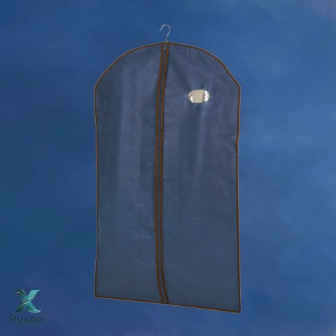 BLUE niebieski organizer na płaszcz 65x100cm Kamai Ordinett