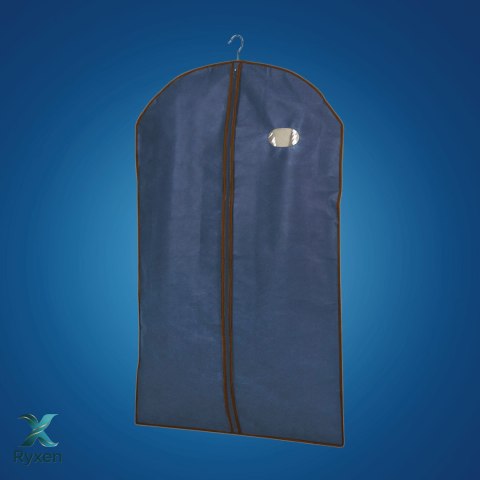 BLUE niebieski organizer na płaszcz 65x100cm Kamai Ordinett