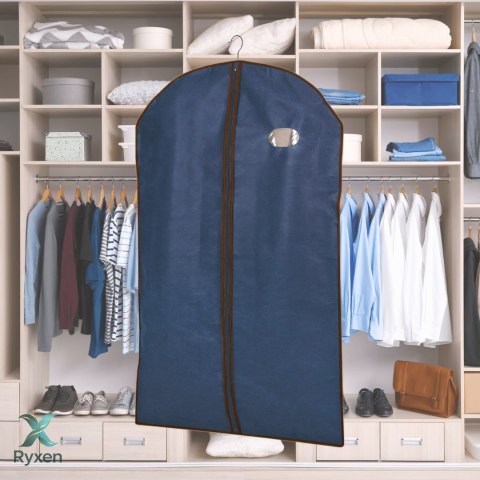 BLUE niebieski organizer na płaszcz 65x100cm Kamai Ordinett