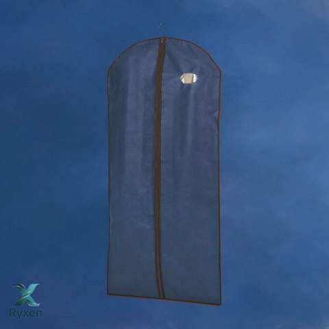 BLUE niebieski organizer na płaszcz 65x135cm Kamai Ordinett