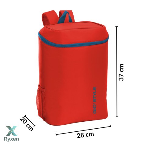 Plecak termiczny Kamai Gio Style, w kolorze czerwonym, pojemność 20L Giostyle