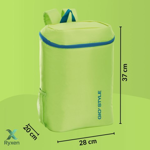 Plecak termiczny Kamai Gio Style, w kolorze zielonym, pojemność 20L Giostyle