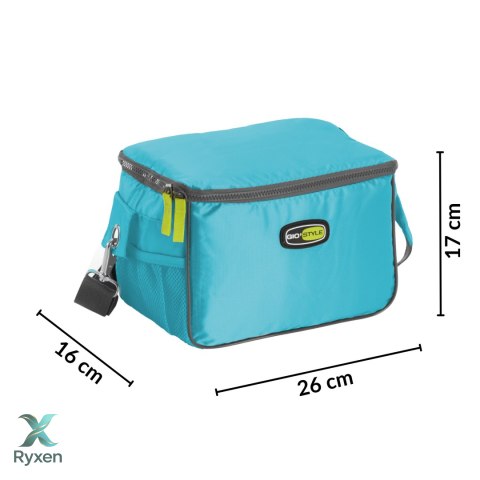 Torba lunchowa Kamai Gio Style na ramię, niebieska, pojemność 7L Giostyle