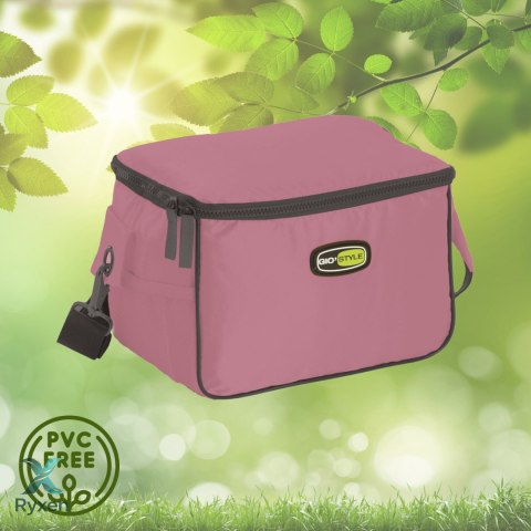 Torba lunchowa Kamai Gio Style na ramię, pastelowy róż, pojemność 7L Giostyle