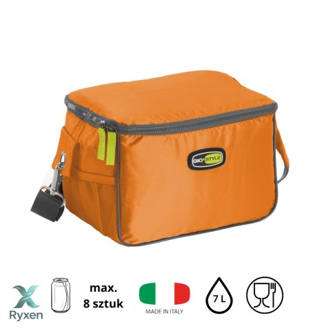 Torba lunchowa Kamai Gio Style na ramię, pomarańczowa, pojemność 7L Giostyle