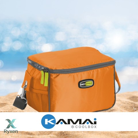 Torba lunchowa Kamai Gio Style na ramię, pomarańczowa, pojemność 7L Giostyle