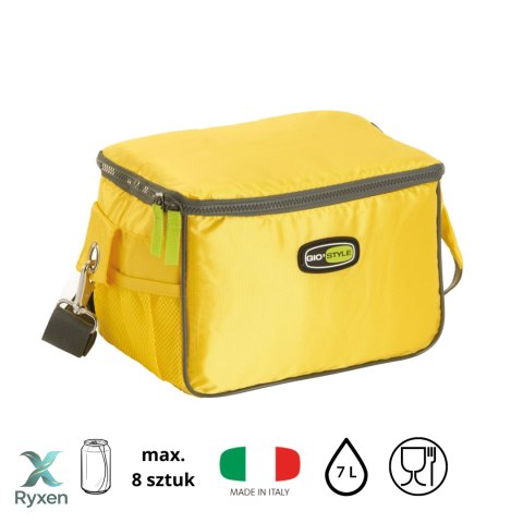 Torba lunchowa Kamai Gio Style na ramię, żółta, pojemność 7L Giostyle