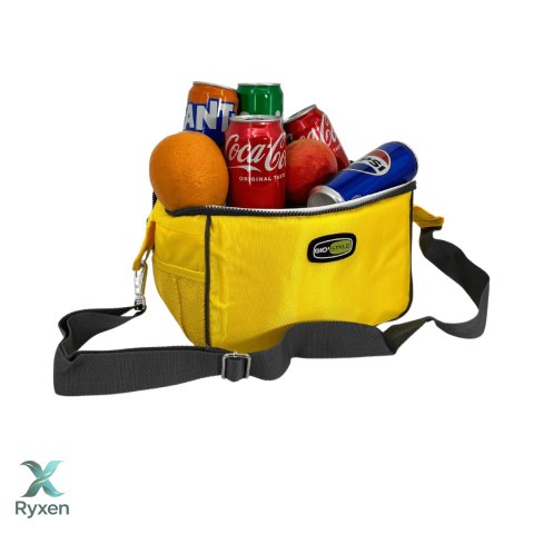 Torba lunchowa Kamai Gio Style na ramię, żółta, pojemność 7L Giostyle