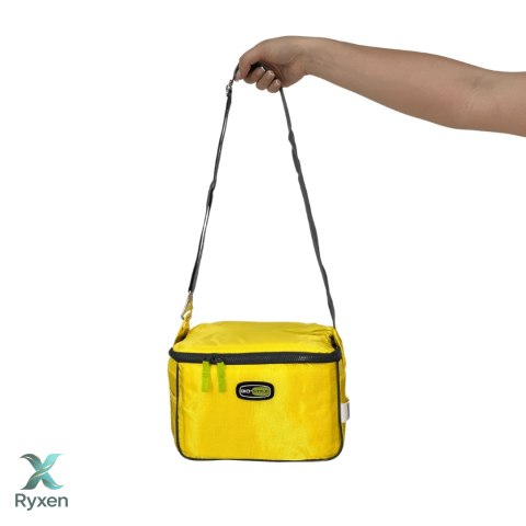 Torba lunchowa Kamai Gio Style na ramię, żółta, pojemność 7L Giostyle