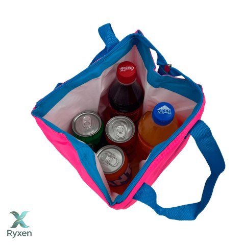 Torba lunchowa Kamai Gio Style, w kolorze różowym, pojemność 5L Giostyle