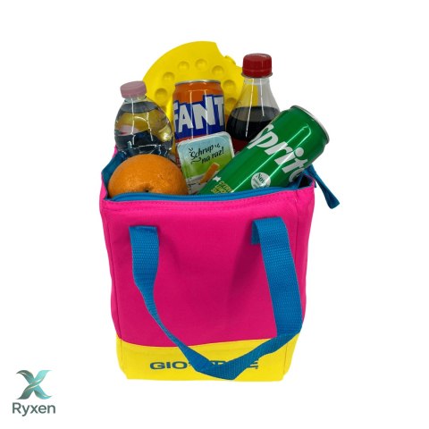 Torba lunchowa Kamai Gio Style, w kolorze różowym, pojemność 5L Giostyle