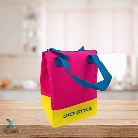 Torba lunchowa Kamai Gio Style, w kolorze różowym, pojemność 5L Giostyle