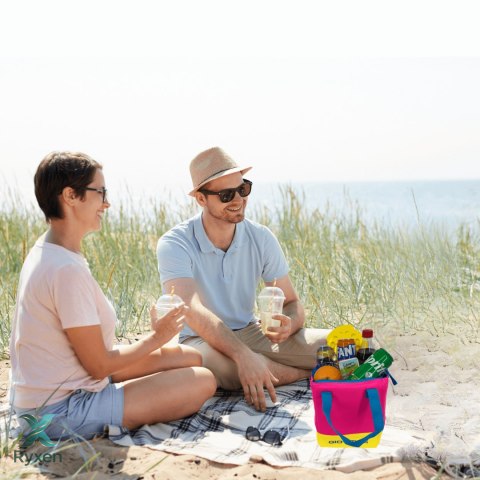 Torba lunchowa Kamai Gio Style, w kolorze różowym, pojemność 5L Giostyle