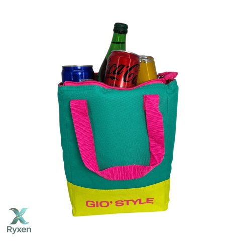 Torba lunchowa Kamai Gio Style, w kolorze seledynowym, pojemność 5L Giostyle