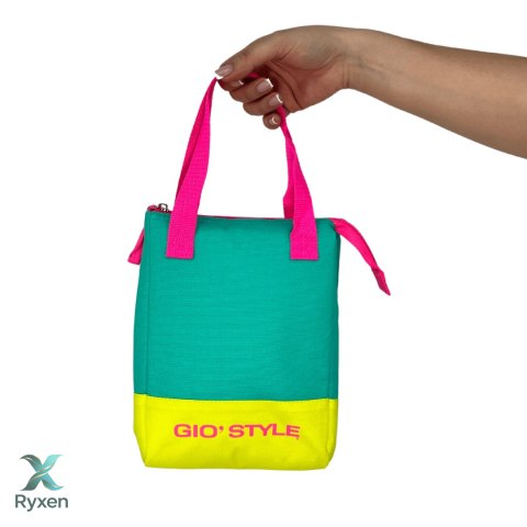 Torba lunchowa Kamai Gio Style, w kolorze seledynowym, pojemność 5L Giostyle