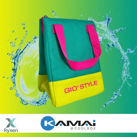 Torba lunchowa Kamai Gio Style, w kolorze seledynowym, pojemność 5L Giostyle