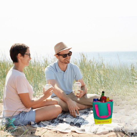 Torba lunchowa Kamai Gio Style, w kolorze seledynowym, pojemność 5L Giostyle