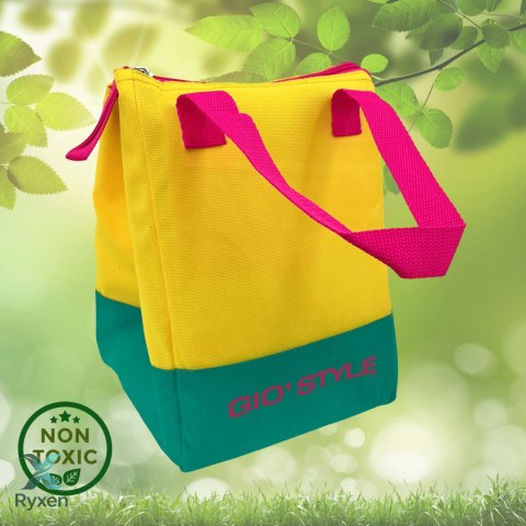 Torba lunchowa Kamai Gio Style, w kolorze żółtym, pojemność 5L Giostyle