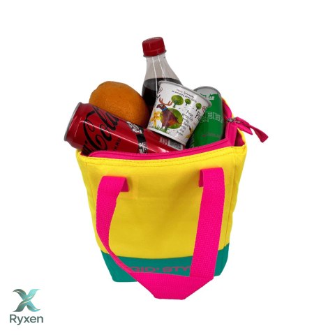 Torba lunchowa Kamai Gio Style, w kolorze żółtym, pojemność 5L Giostyle