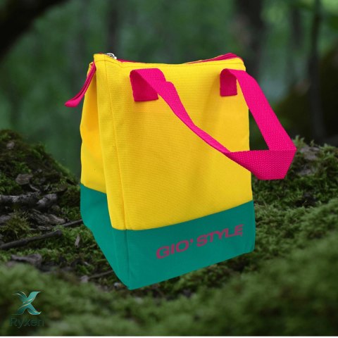 Torba lunchowa Kamai Gio Style, w kolorze żółtym, pojemność 5L Giostyle