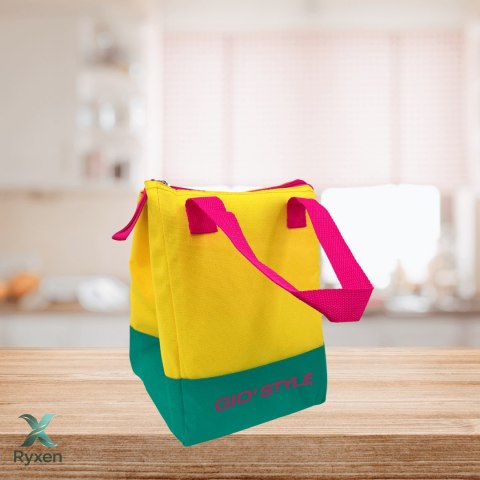 Torba lunchowa Kamai Gio Style, w kolorze żółtym, pojemność 5L Giostyle