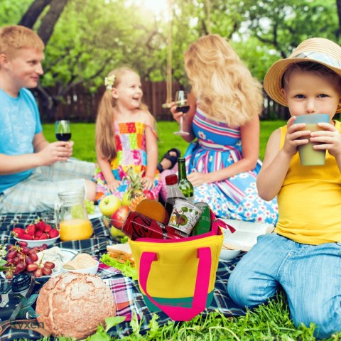 Torba lunchowa Kamai Gio Style, w kolorze żółtym, pojemność 5L Giostyle
