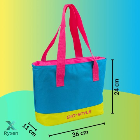 Torba plażowa Kamai Gio Style, w kolorze błękitnym, pojemność 9L Giostyle