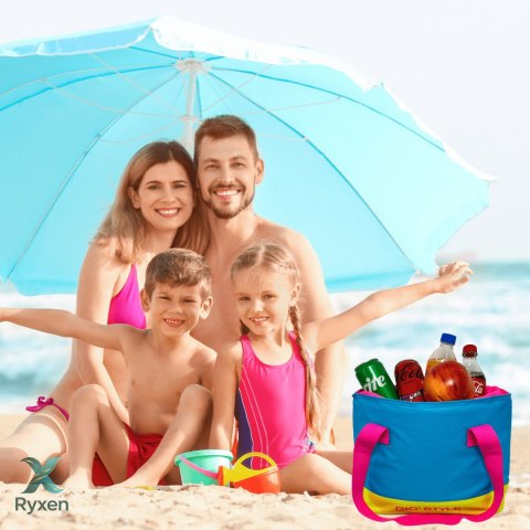 Torba plażowa Kamai Gio Style, w kolorze błękitnym, pojemność 9L Giostyle